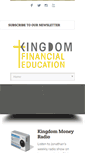 Mobile Screenshot of kingdomfinancial.org